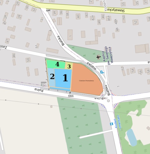 Obraz przedstawiający Kodeń cmentarz Średni