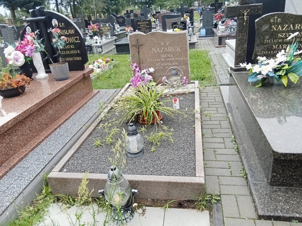 Grób Stanisław Nazaruk