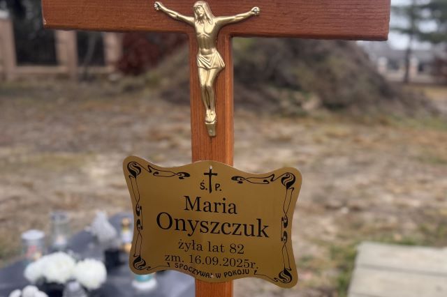 Grób Maria Onyszczuk