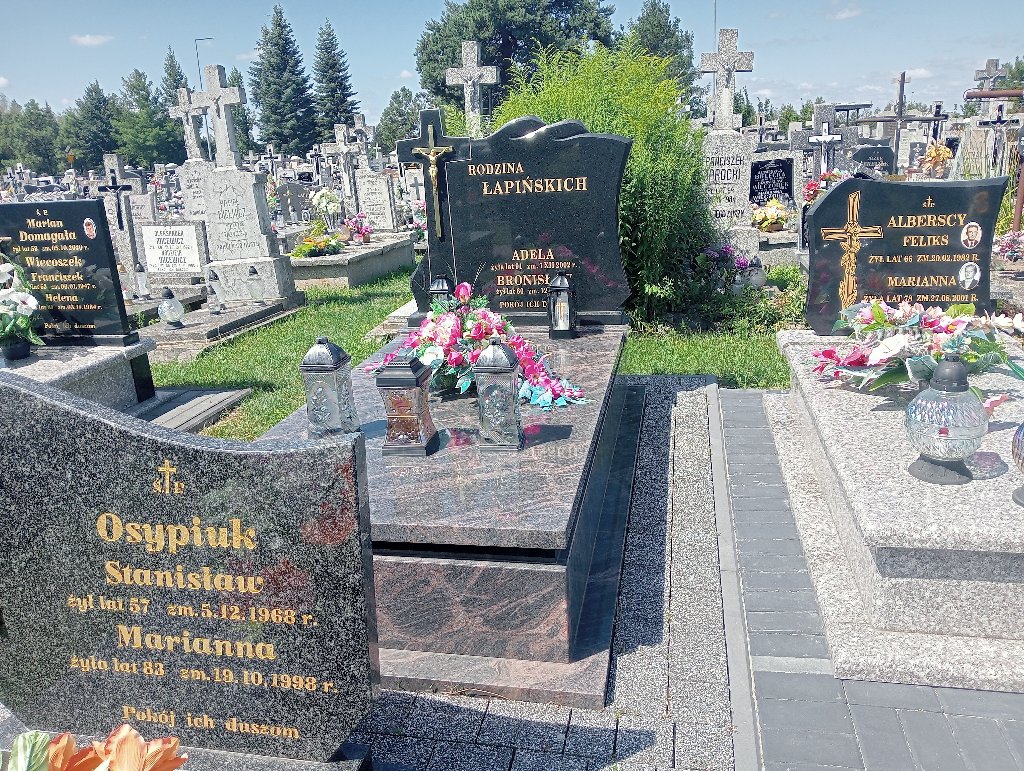 Grób Bronisław Łapiński