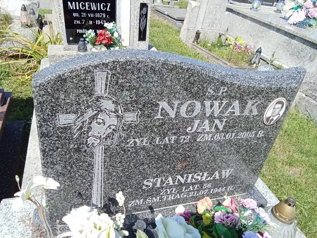 Grób Stanisław Nowak
