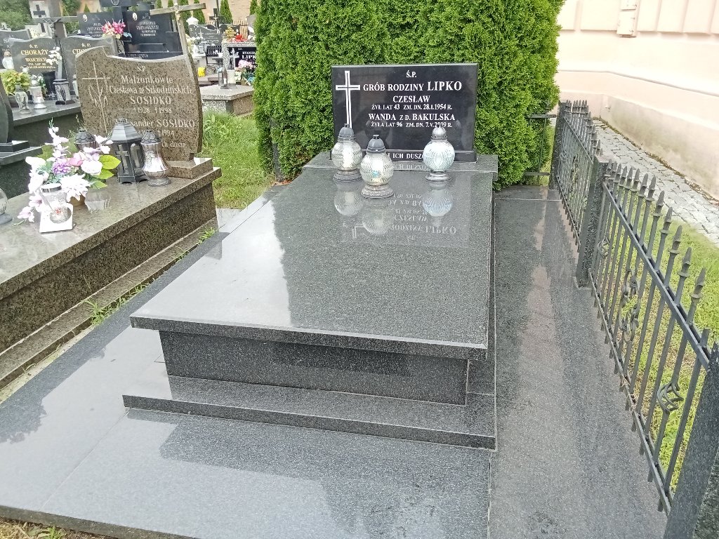 Grób Wanda Bakulska