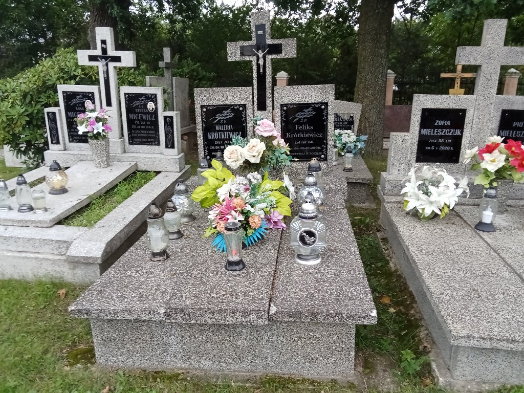 Grób Waleria Krótkiewicz